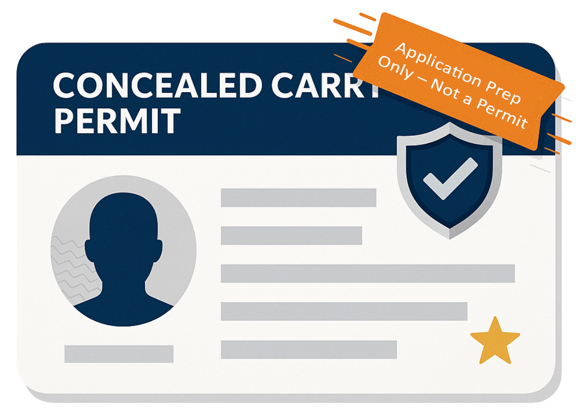Concealed Carry Permit Card